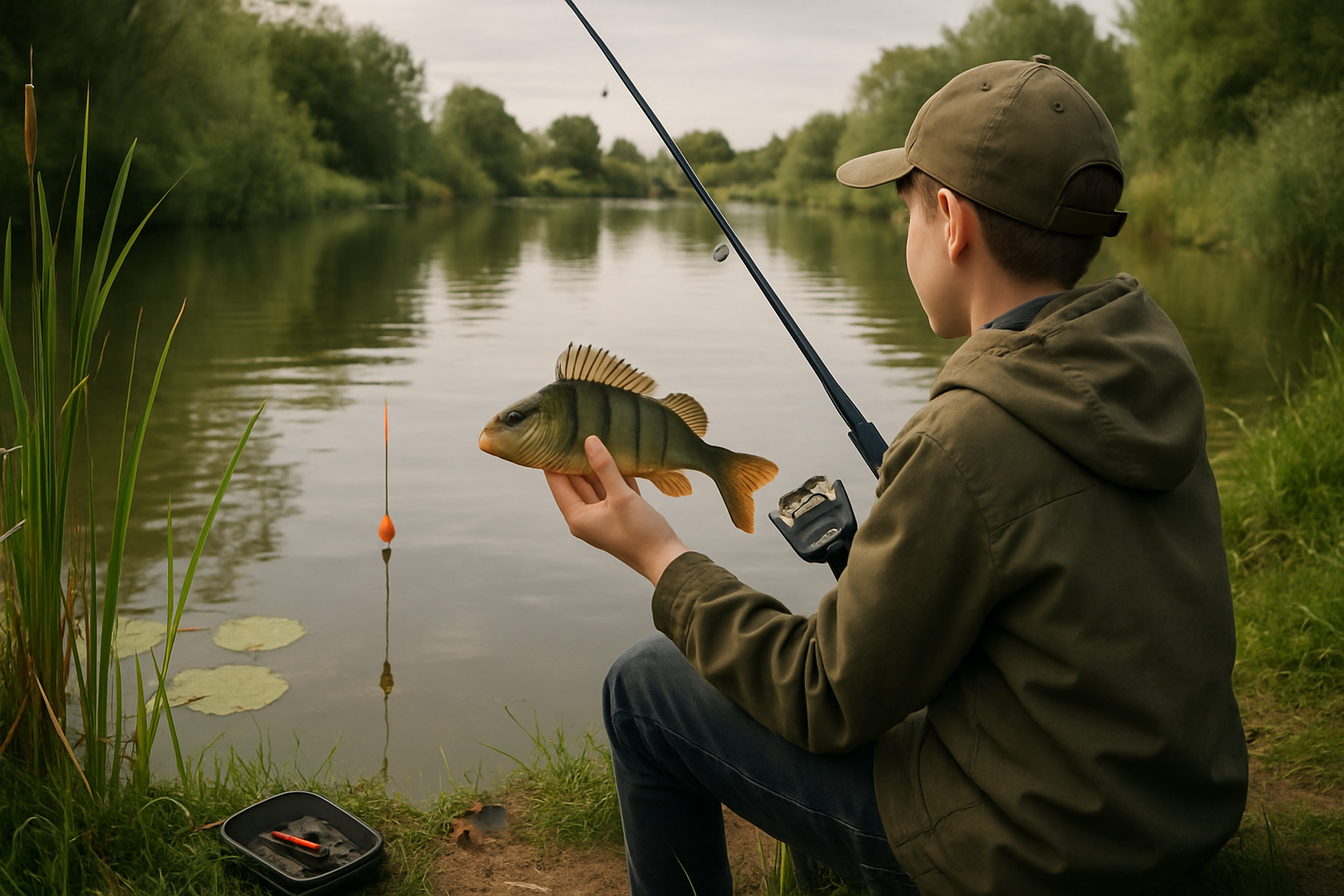 Perch Fishing for Junior Anglers: How to Target the Striped Predator at Summerhayes