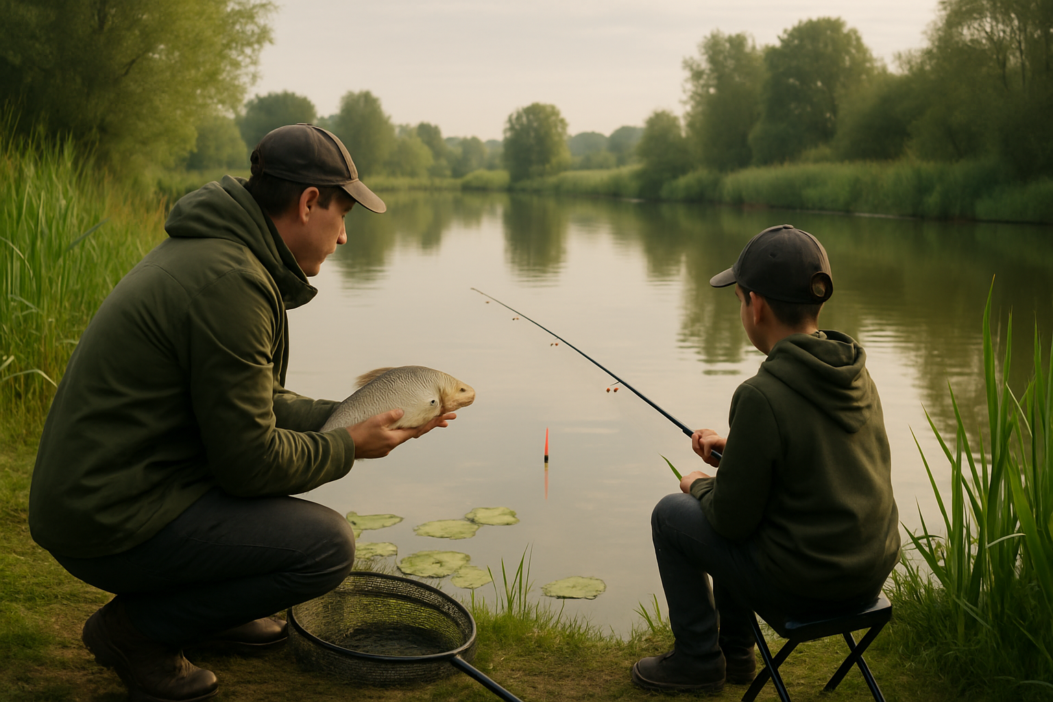 Your First Junior Angling Session: A Parent's Guide to the Waterside